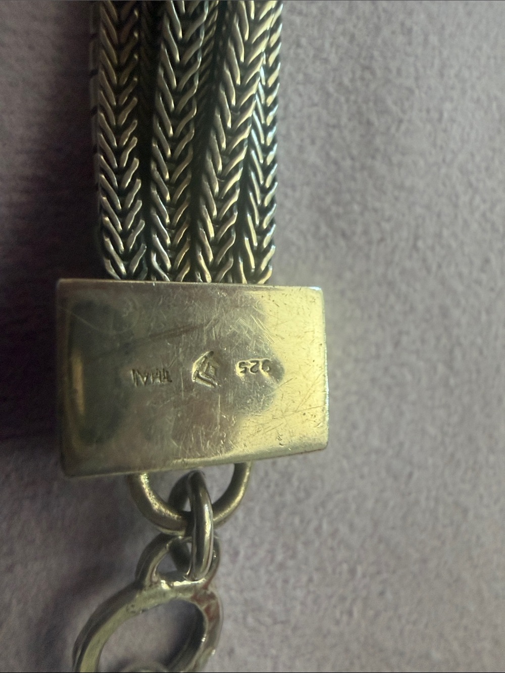 Silpada Silver Multi-Strand Braided Bracelet - Picture 2 of 2